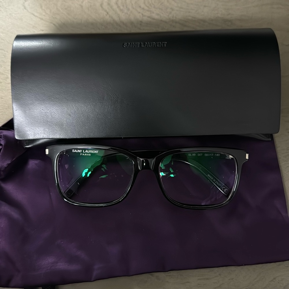 Authentic Saint Laurent eye glasses